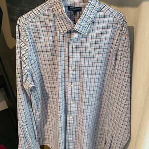 Peter Millar Multicolor Plaid Men's Shirt